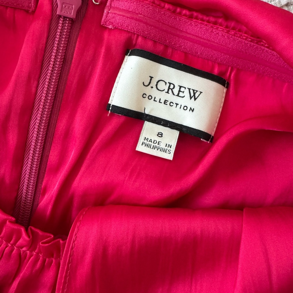 J. Crew Red Halter Red Cutout Summer Dress - Picture 4 of 8